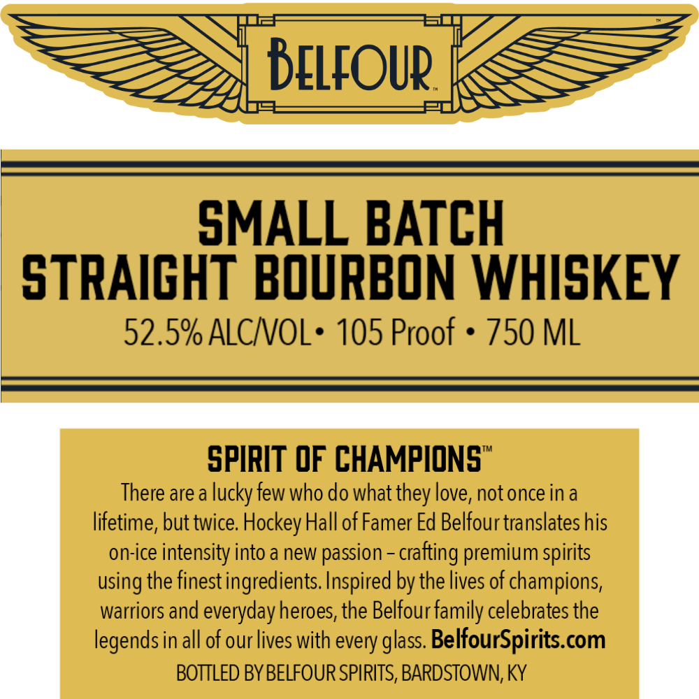 Buy Belfour Small Batch Straight Bourbon Whiskey Online