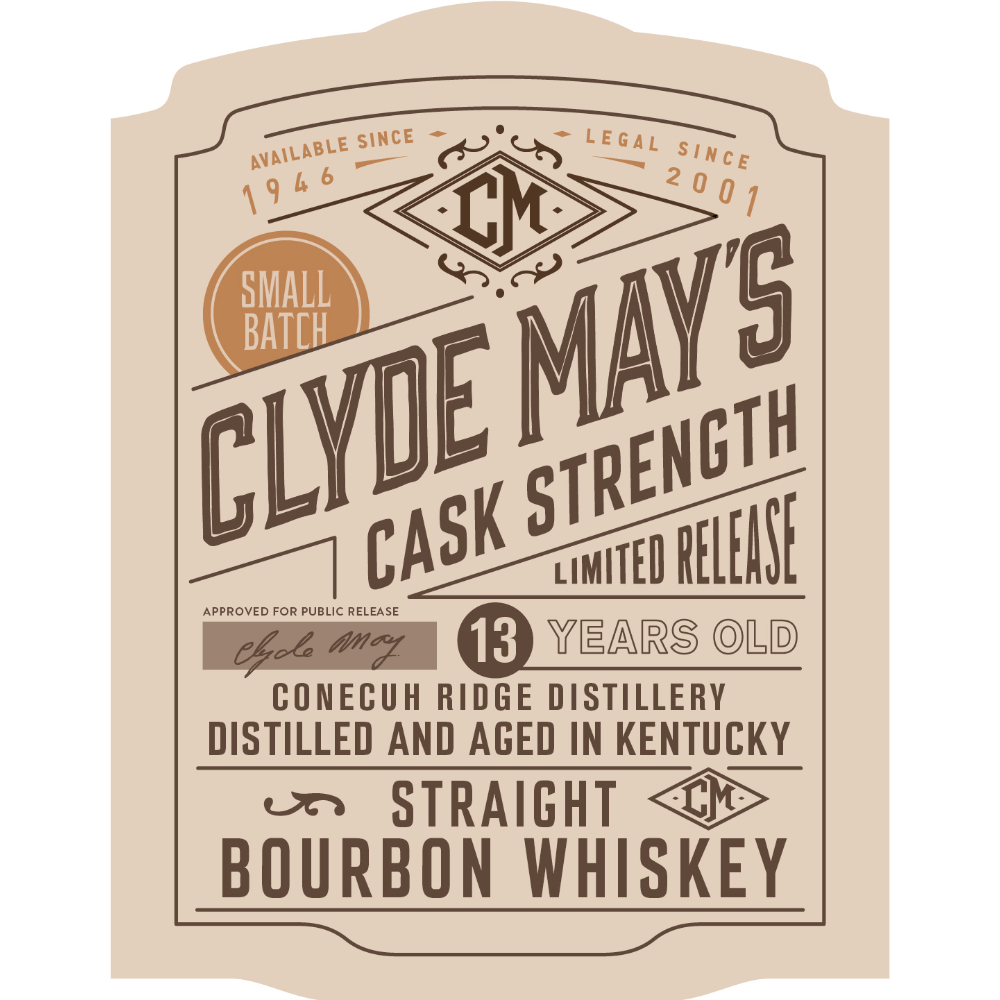 Buy Clyde May's Cask Strength 13 Year Old Online