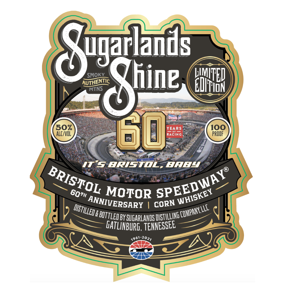 Buy Sugarlands Bristol Motor Speedway 60th Anniversary Edition Corn Whiskey Online