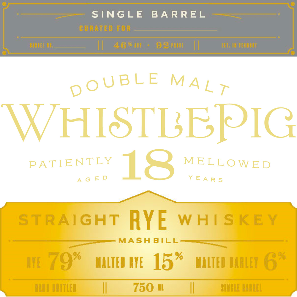 Buy WhistlePig 18 Year Old Single Barrel Online