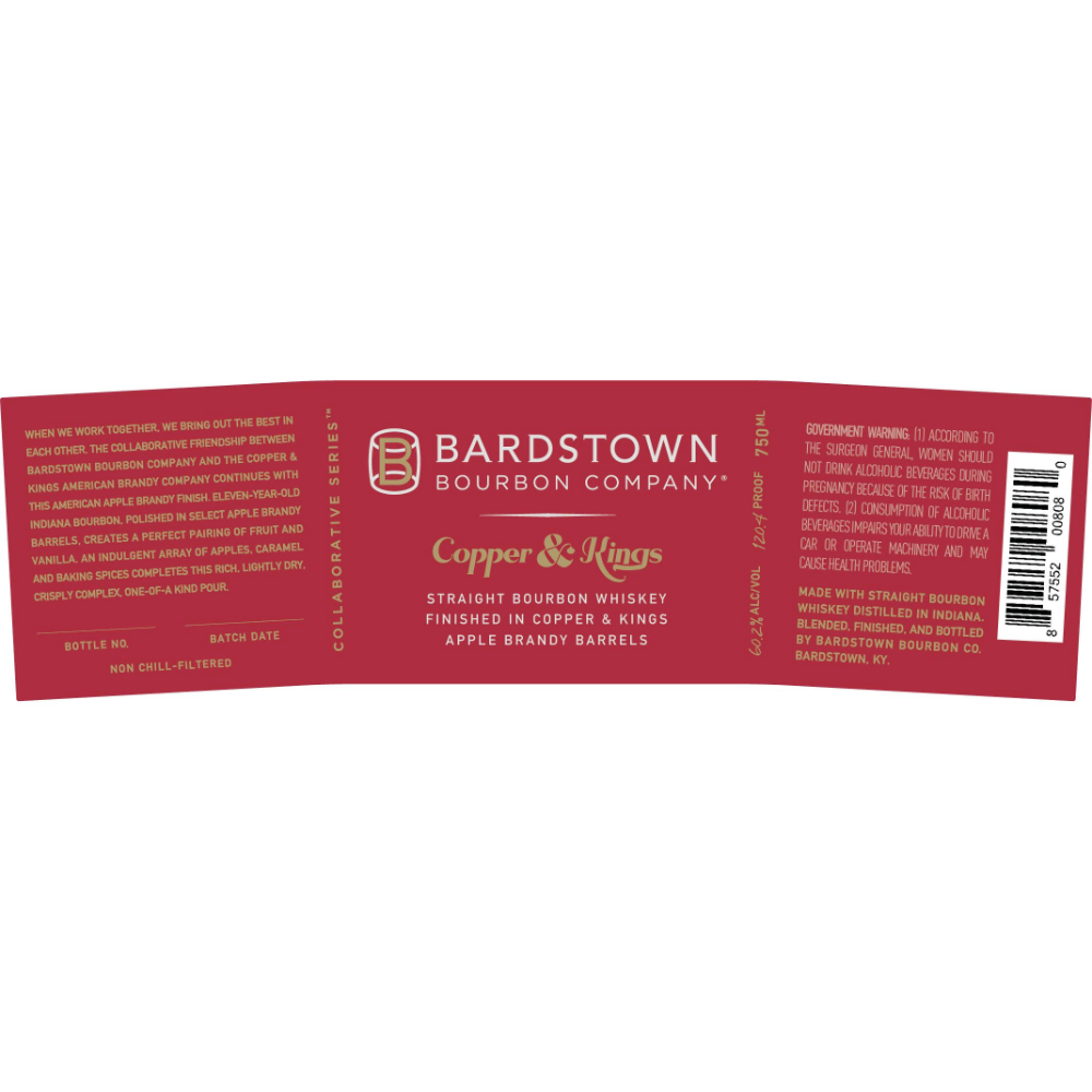 Buy Bardstown Bourbon Copper & Kings Apple Brandy Finish 2 Online