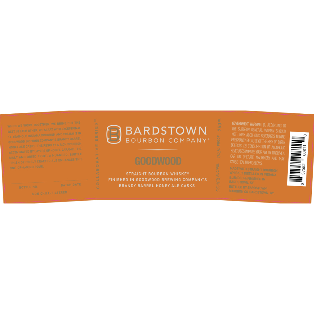 Buy Bardstown Bourbon Goodwood Honey Ale Finish 2 Online
