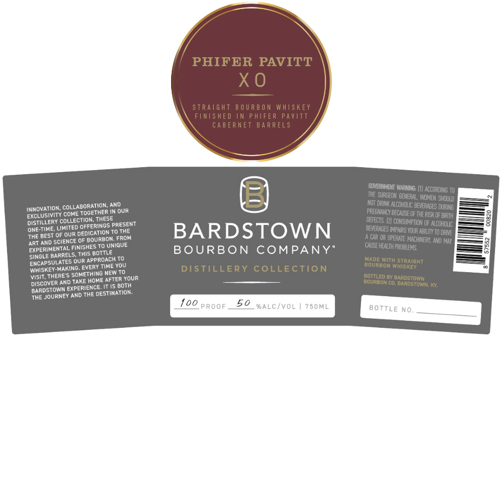 Buy Bardstown Bourbon Pfifer Pavit XO Online