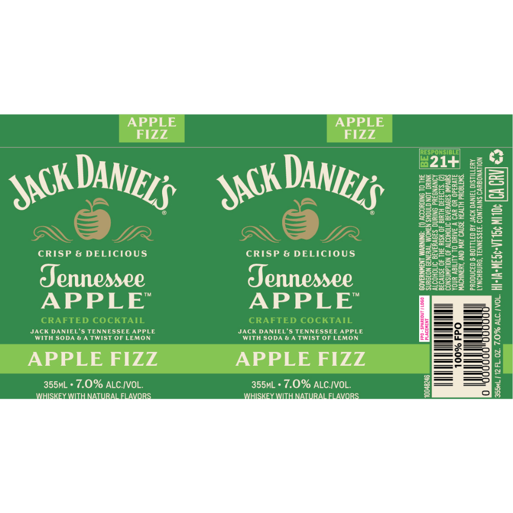 Buy Jack Daniel's Apple Fizz Crafted Cocktail Online