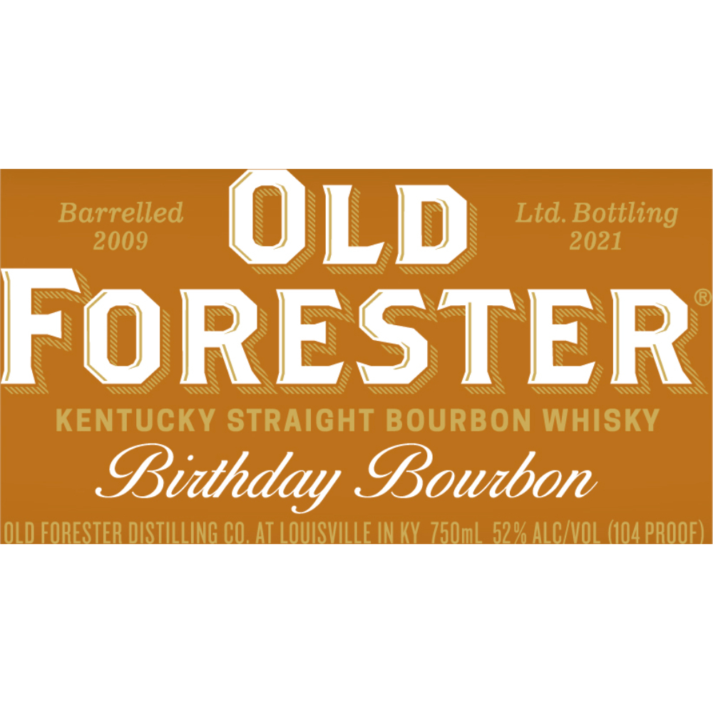 Buy Old Forester Birthday Bourbon 2021 Online