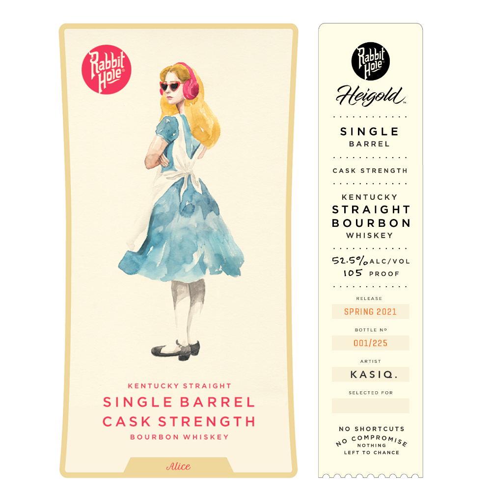 Buy Rabbit Hole Single Barrel Cask Strength Alice Online