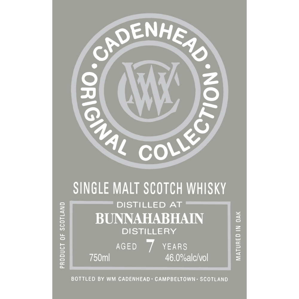 Buy WM Cadenhead Bunnahabhain 7 Year Old Online