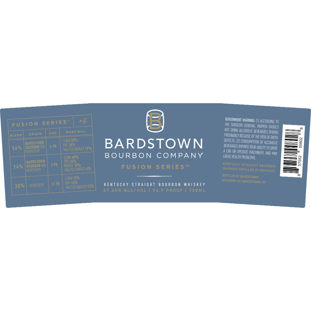 Buy Bardstown Bourbon Company Fusion Series #5 Online