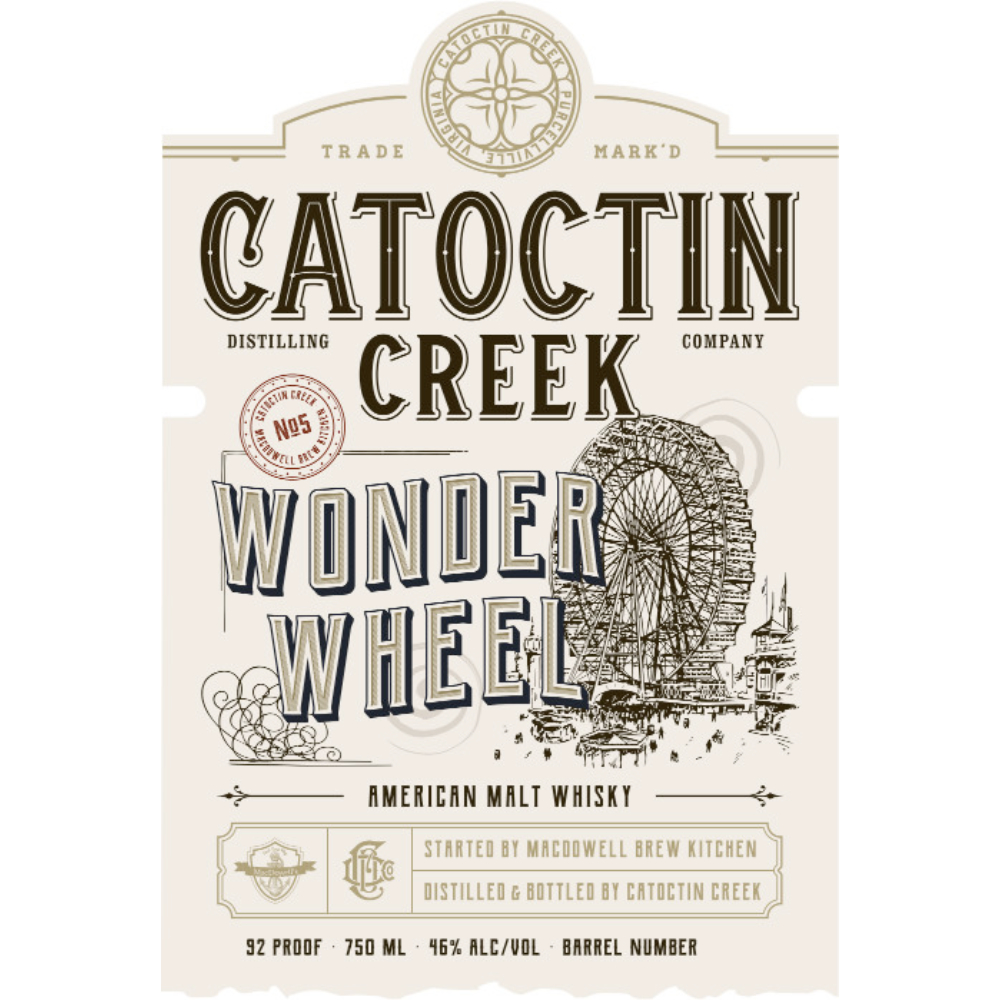Buy Catoctin Creek Wonder Wheel American Malt Whiskey Online