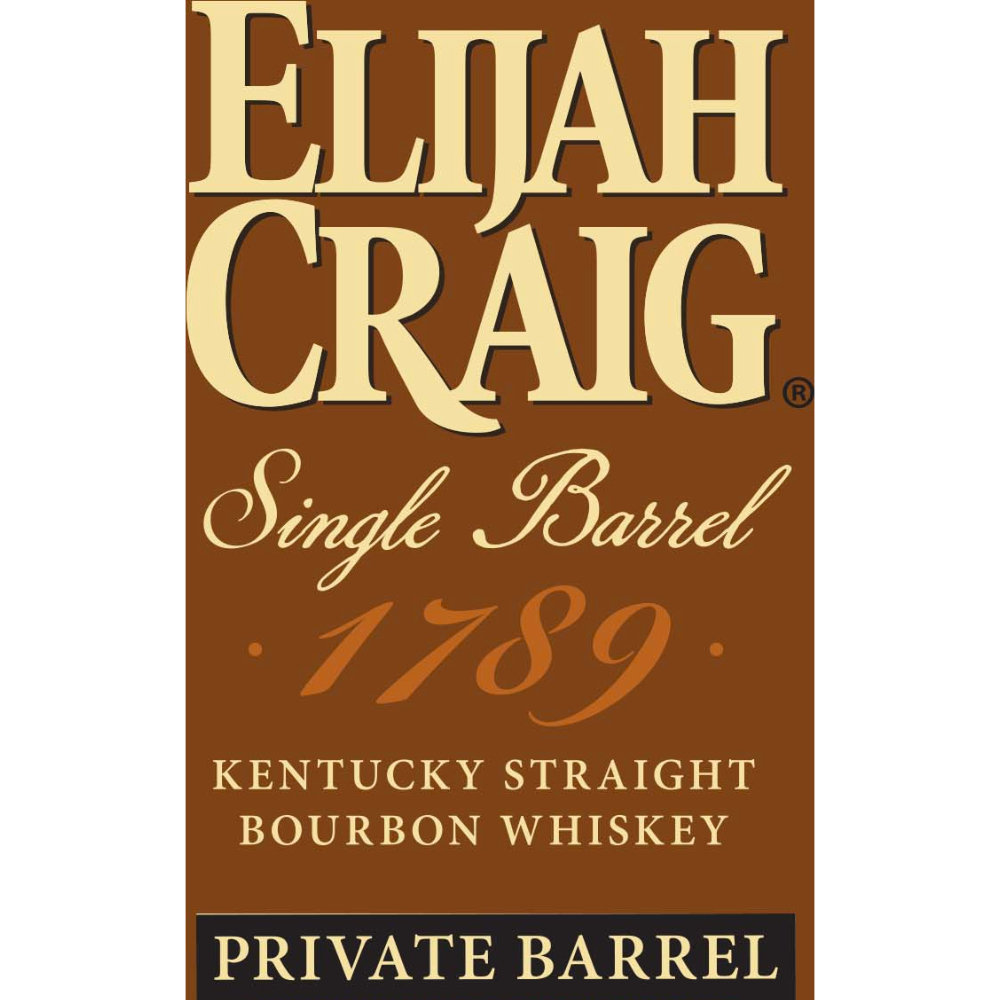 Buy Elijah Craig Barrel Proof Single Barrel Online