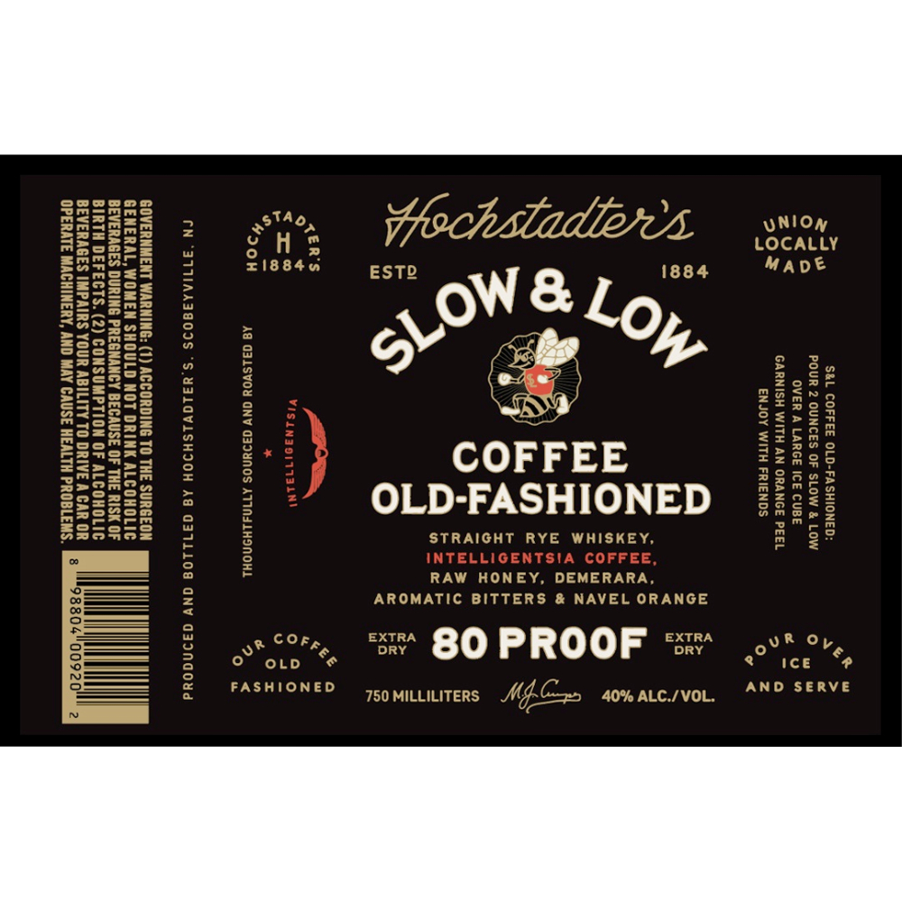 Buy Hochstadter's Slow & Low Coffee Old Fashioned Online