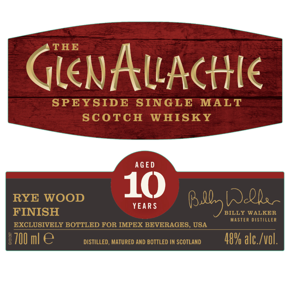 Buy The GlenAllachie Ryewood Finish 10 Year Old Online