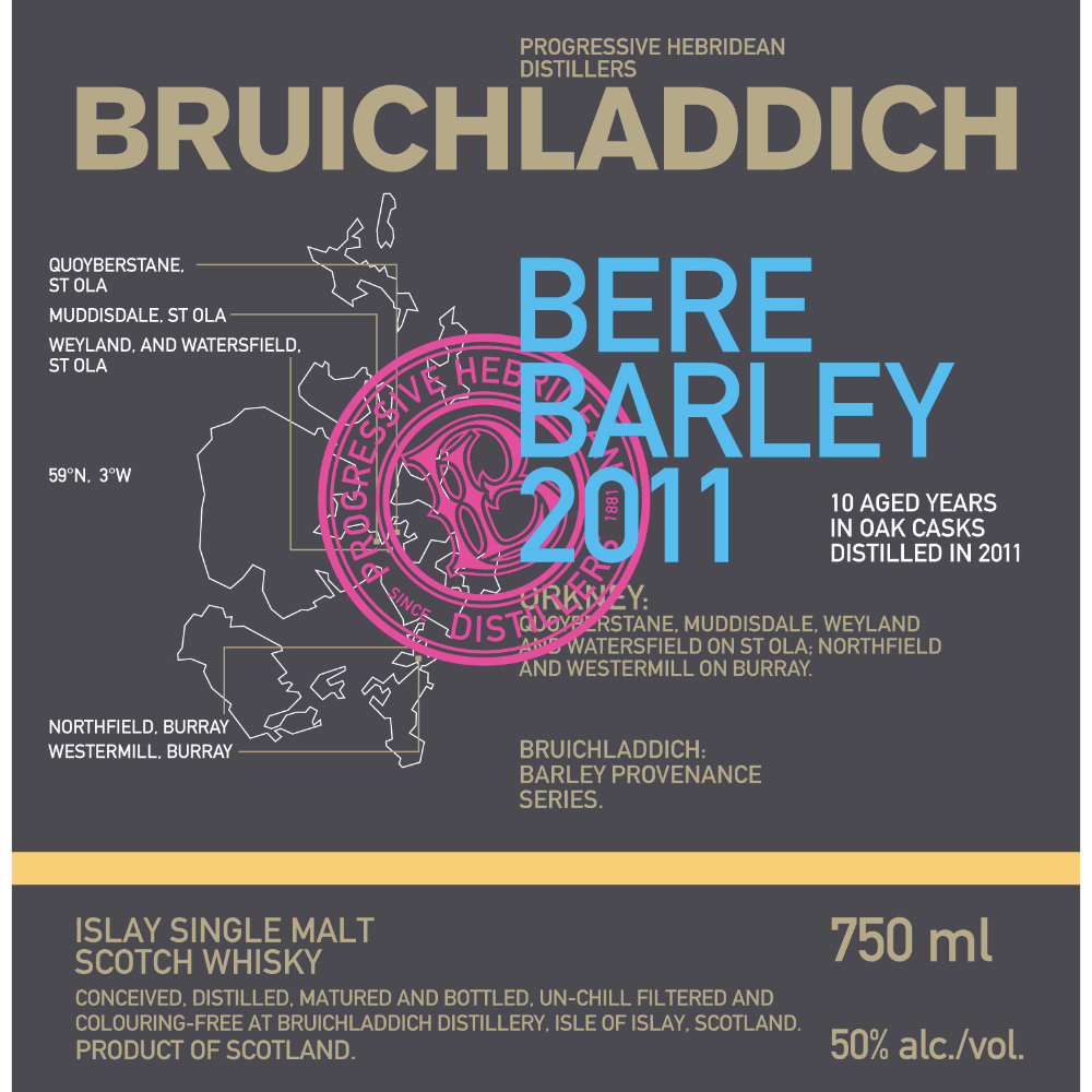 Buy Bruichladdich Bere Barley 2011 Online