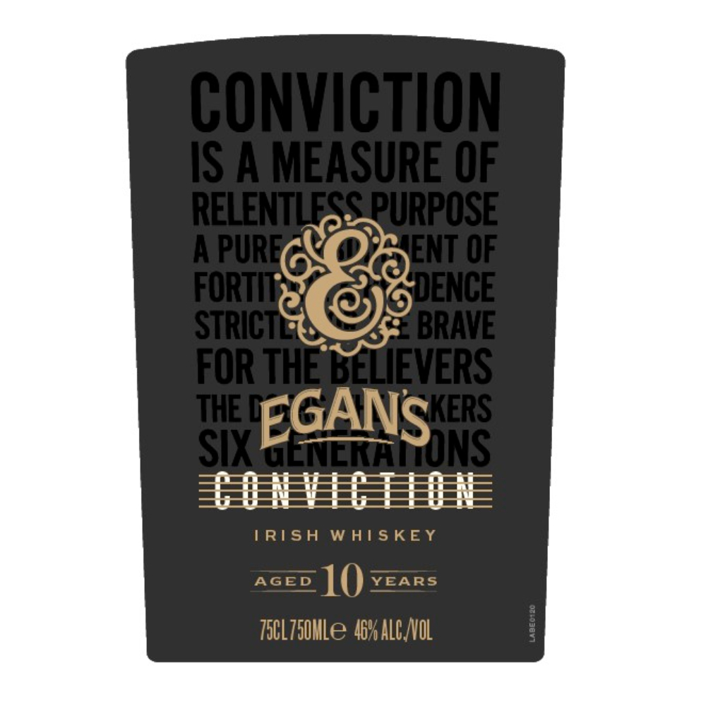 Buy Egan's Conviction 10 Year Old Irish Whiskey Online