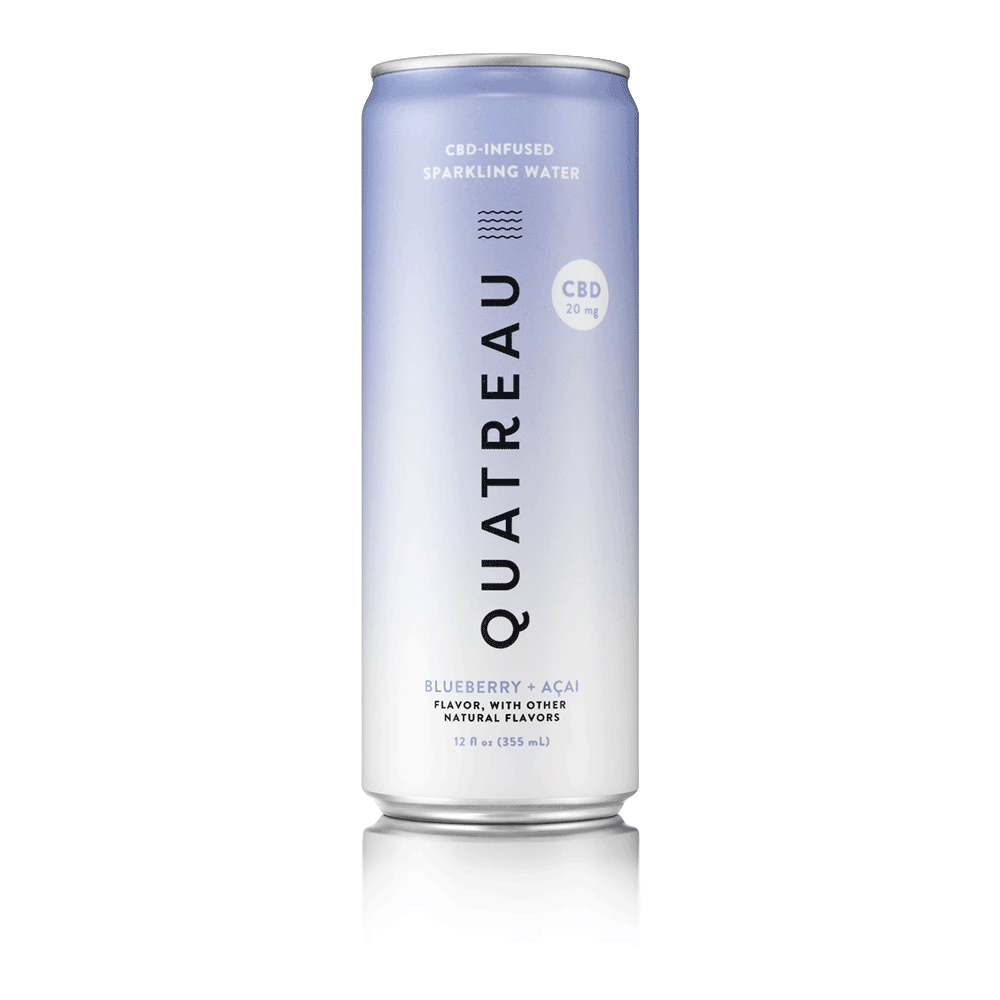Buy Quatreau Blueberry + Acai Sparkling Water Online