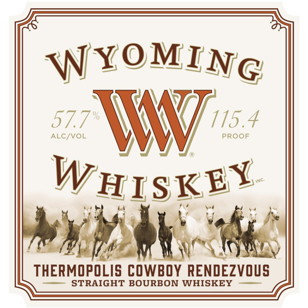 Buy Wyoming Whiskey Thermopolis Cowboy Rendezvous Online