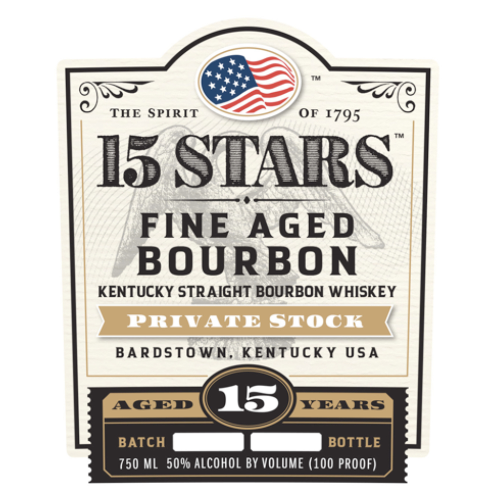 Buy 15 Stars 15 Year Private Stock Bourbon Online
