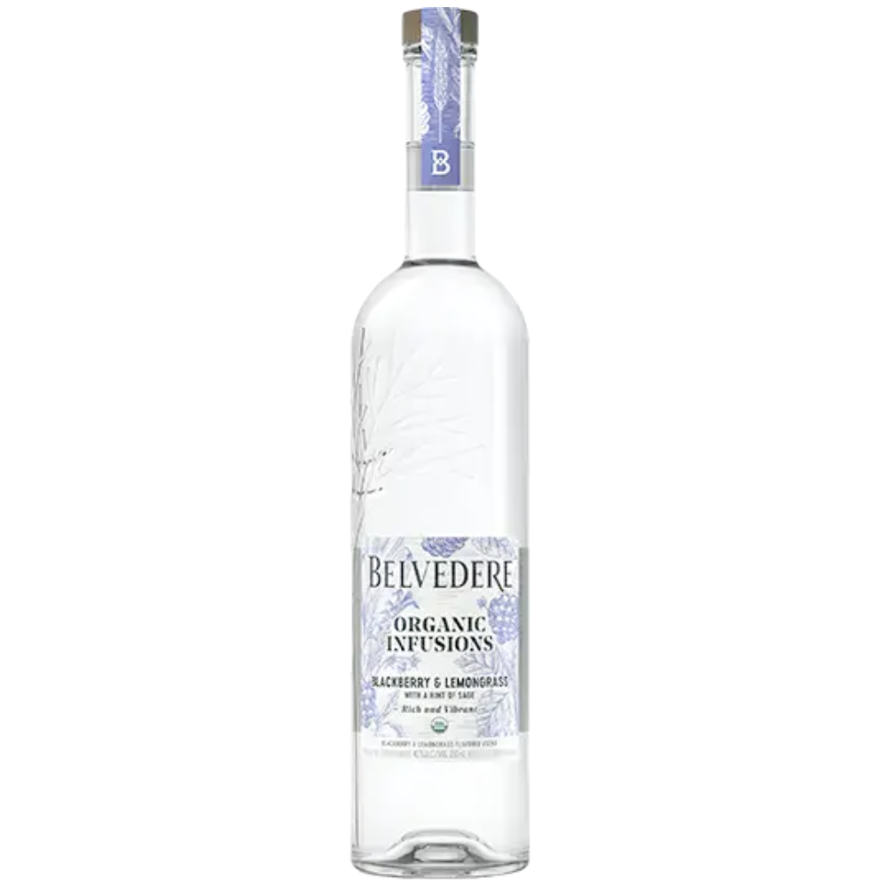Buy Belvedere Organic Infusions Blackberry & Lemongrass Online