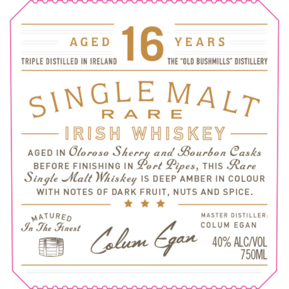 Buy Bushmills 16 Year Old Single Malt Rare Online