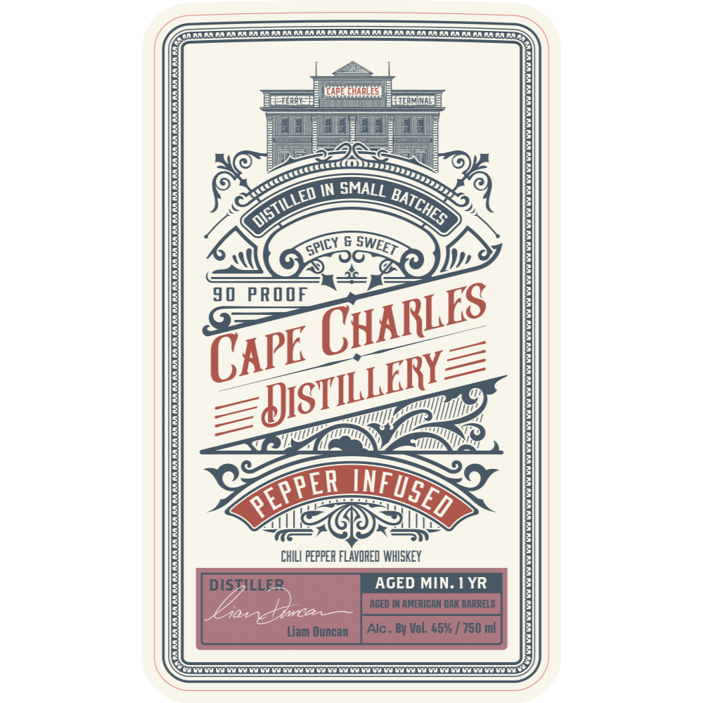 Buy Cape Charles Pepper Infused Whiskey Online