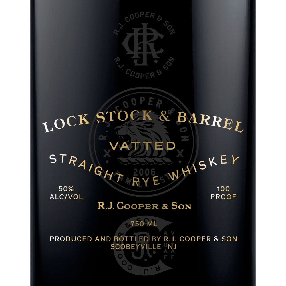 Buy Lock Stock & Barrel Vatted Straight Rye Online