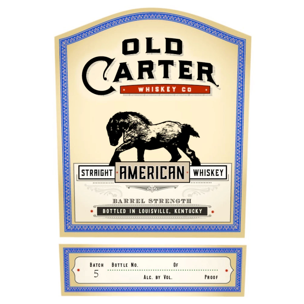 Buy Old Carter 13 Year American Whiskey Batch 5 Online