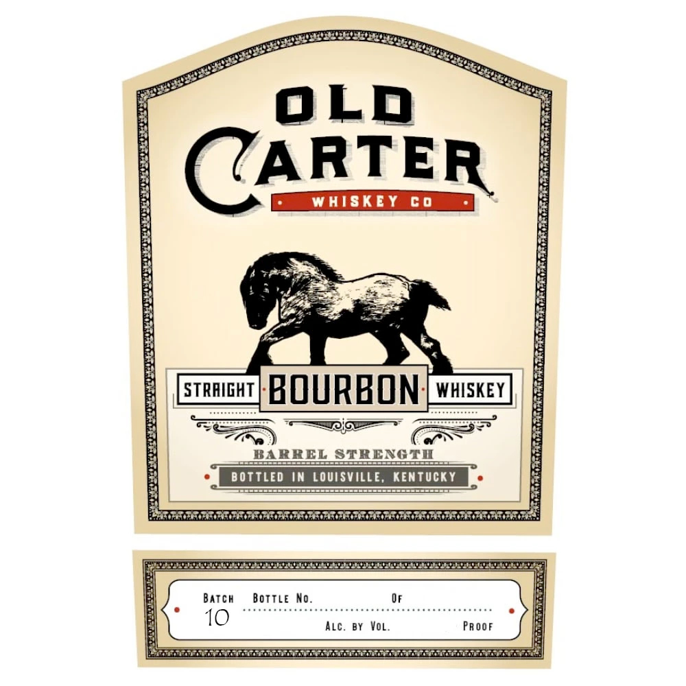 Buy Old Carter Straight Bourbon Small Batch 10 Online