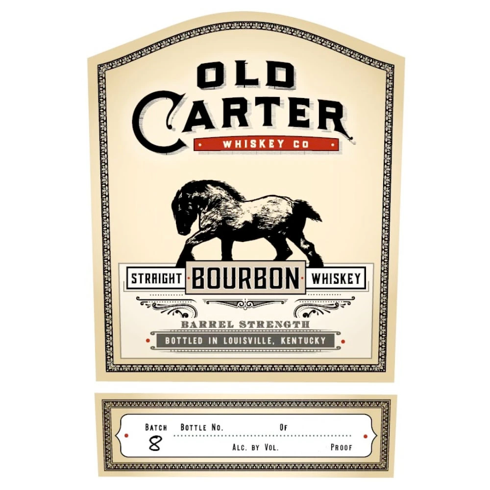 Buy Old Carter Straight Bourbon Small Batch 8 Online
