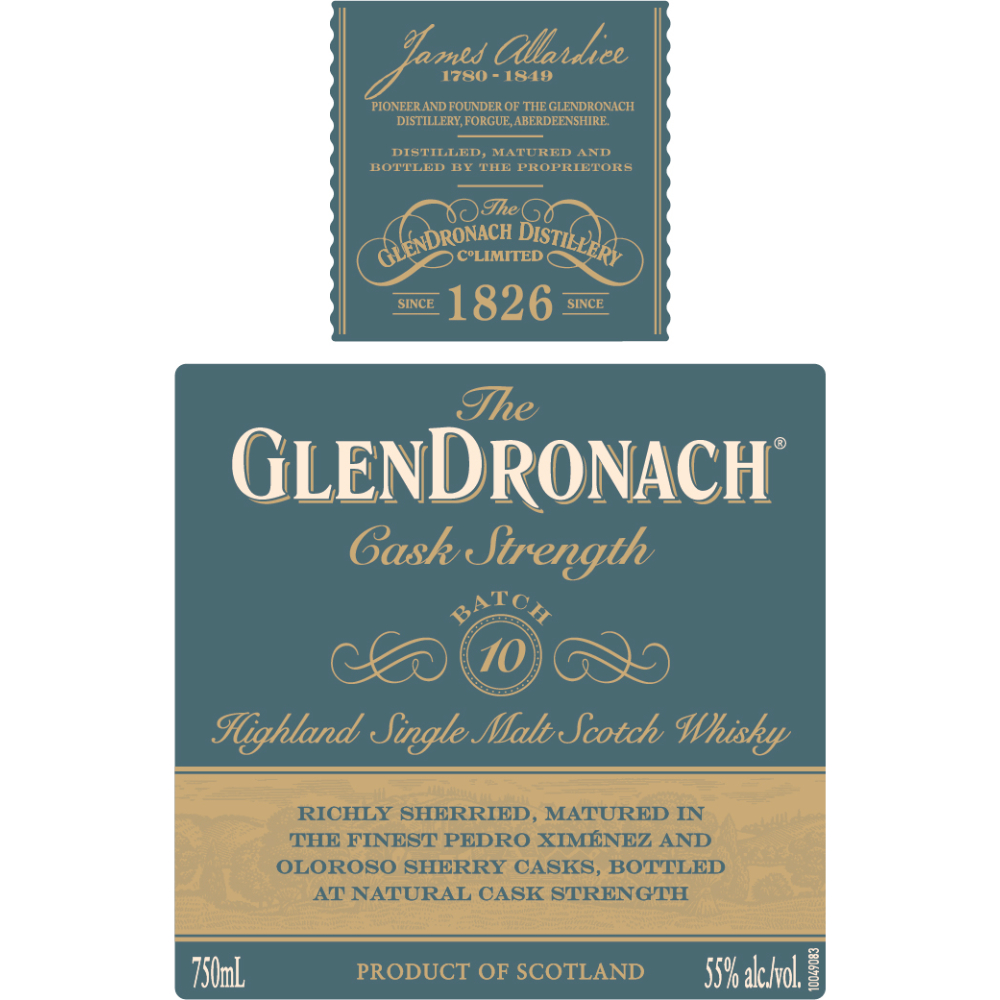 Buy The Glendronach Cask Strength Batch 10 Online