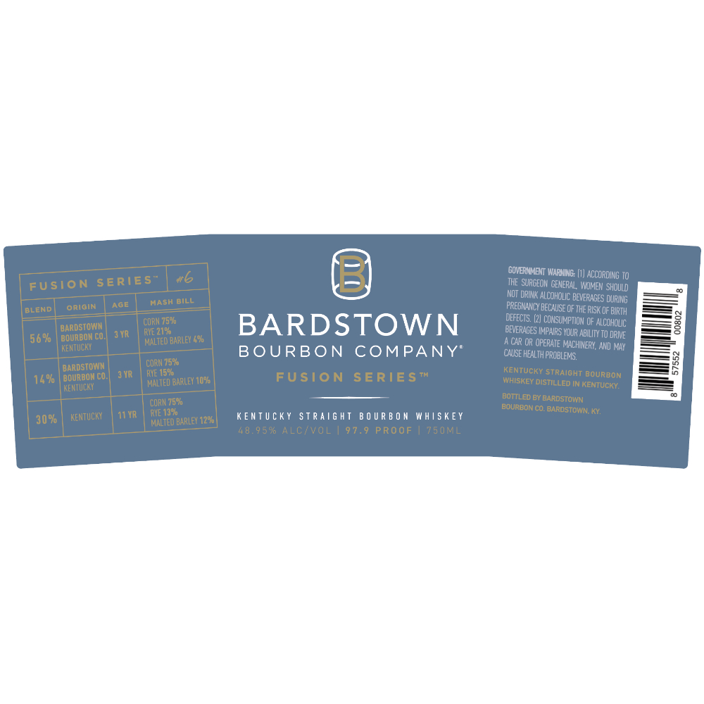 Buy Bardstown Bourbon Company Fusion Series #6 Online