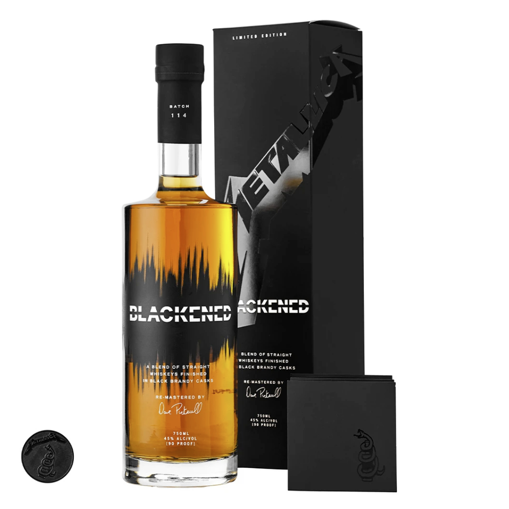 Buy Blackended Limited Edition Black Album Whiskey Pack Online
