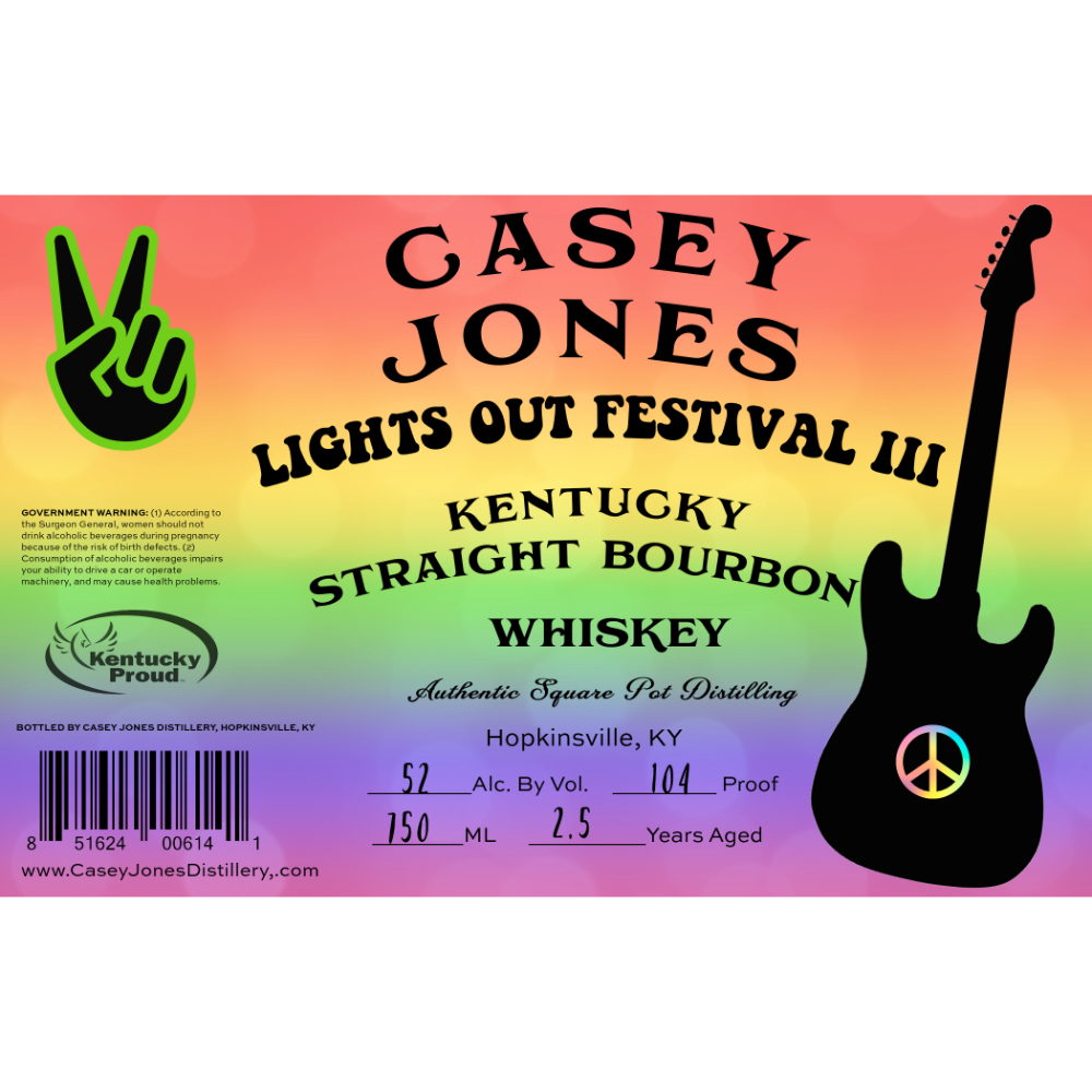 Buy Casey Jones Lights Out Festival III Bourbon Online
