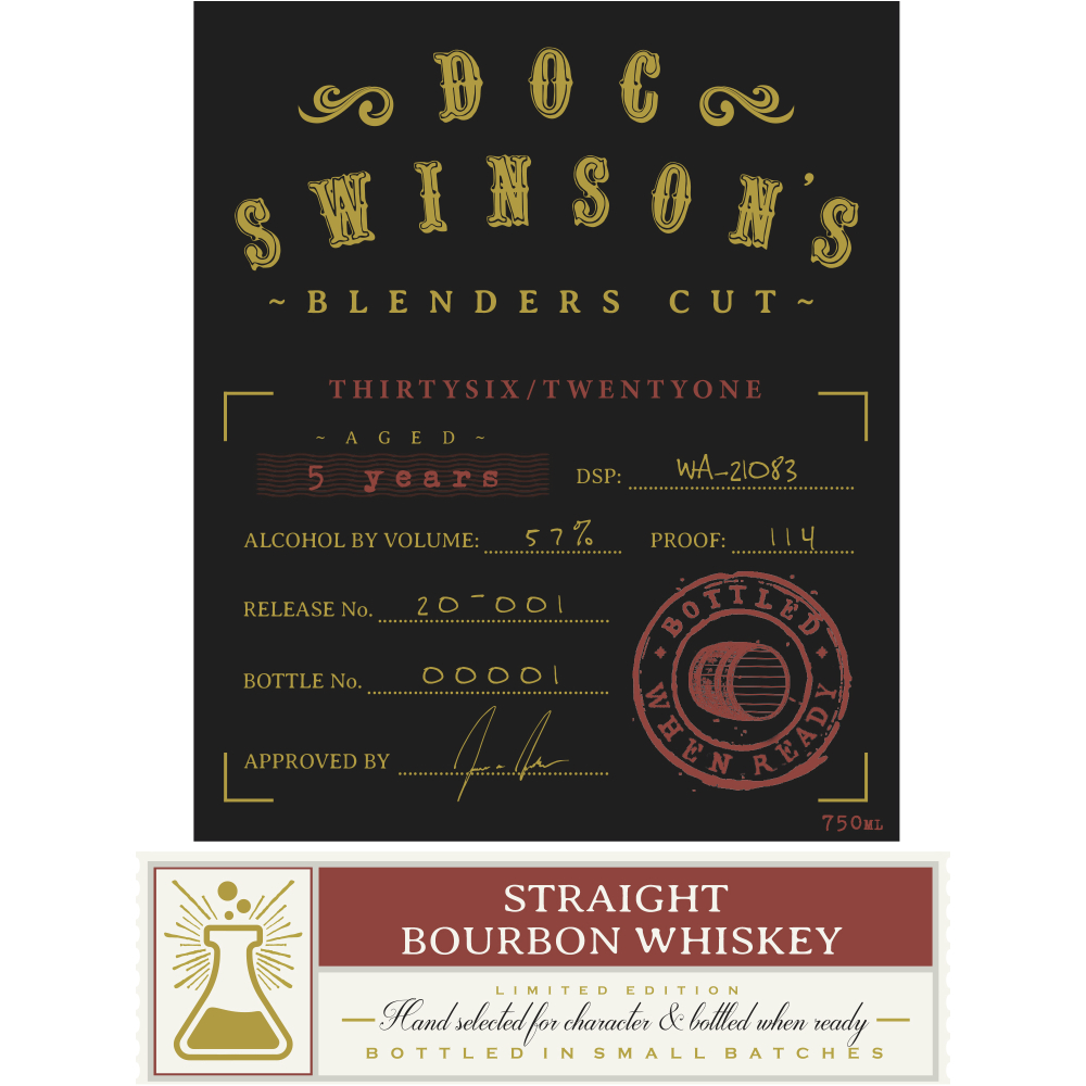 Buy Doc Swinson’s Blender’s Cut Straight Bourbon Online
