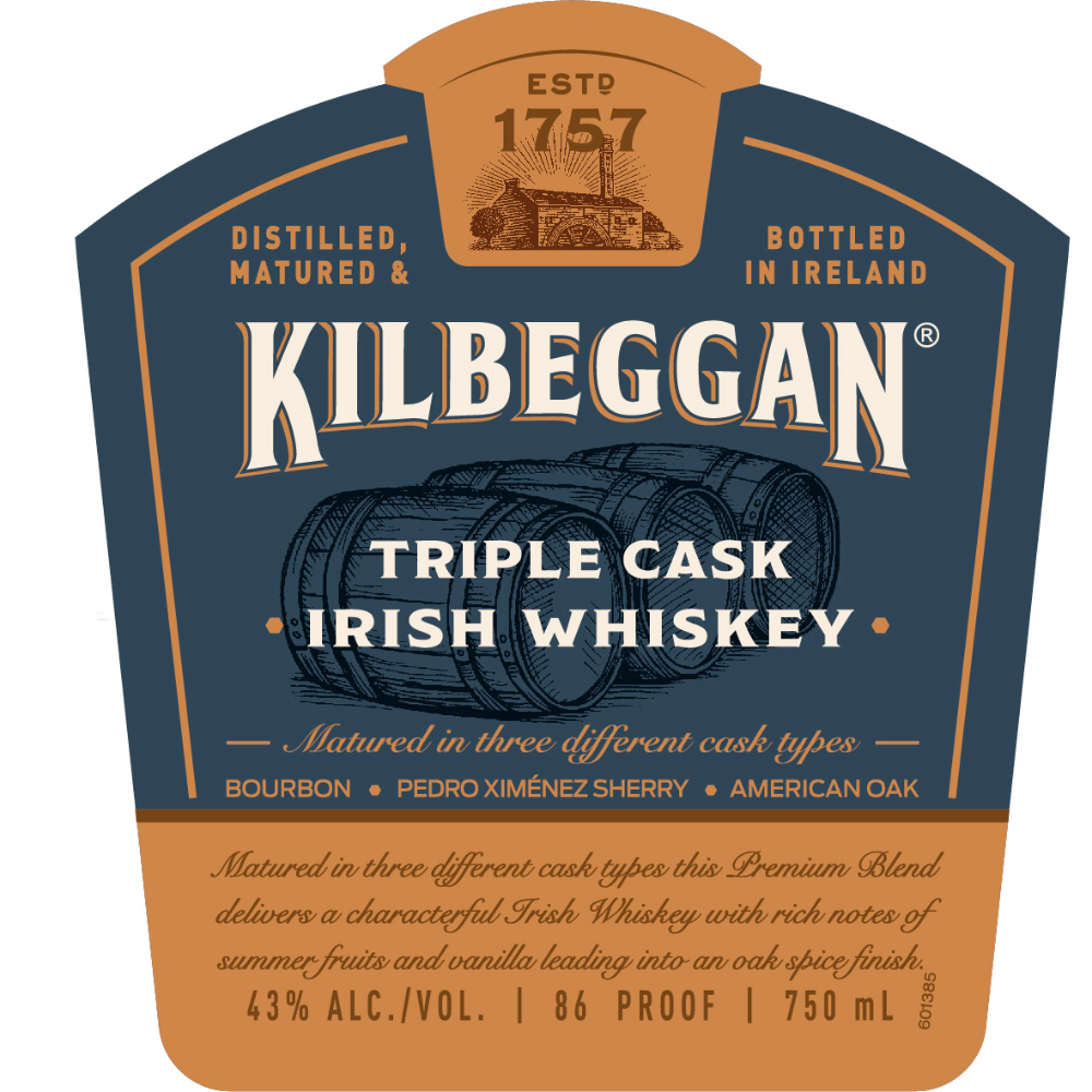 Buy Kilbeggan Triple Cask Irish Whiskey Online