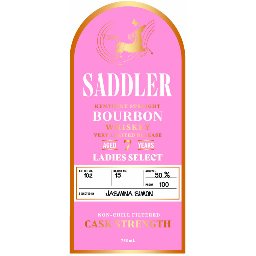 Buy Saddler 7 Year Old Ladies Select Kentucky Straight Bourbon Online