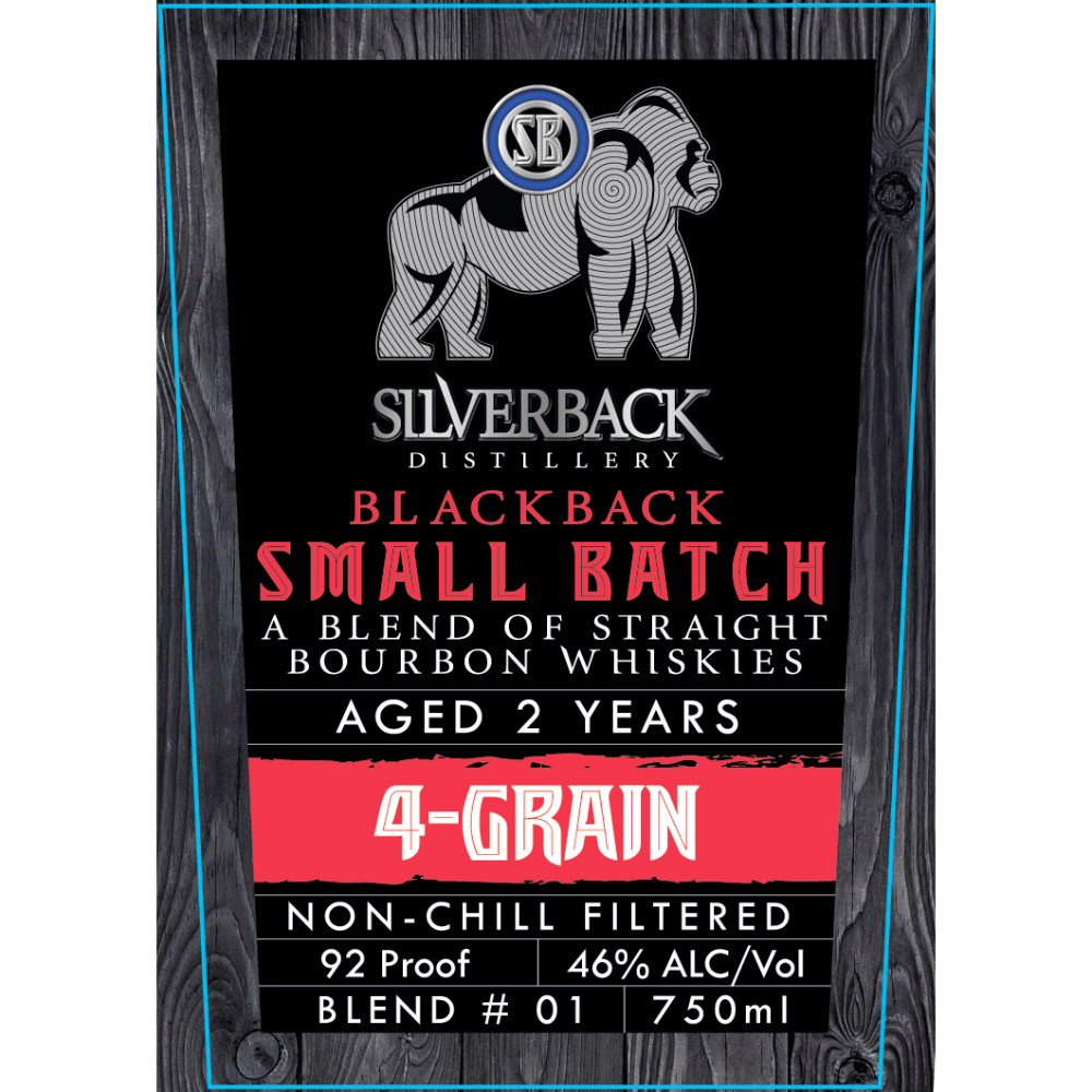 Buy Silverback Blackback 4 Grain Blended Bourbon Online