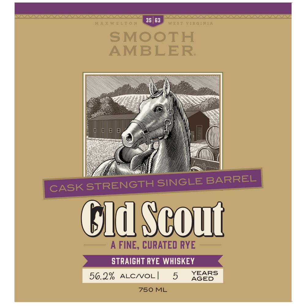 Buy Smooth Ambler Old Scout Cask Strength Single Barrel Rye Online