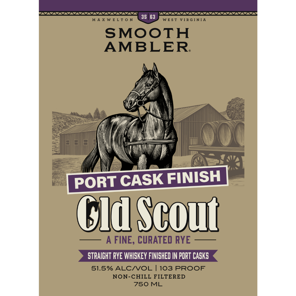 Buy Smooth Ambler Old Scout Port Cask Finished Straight Rye Online