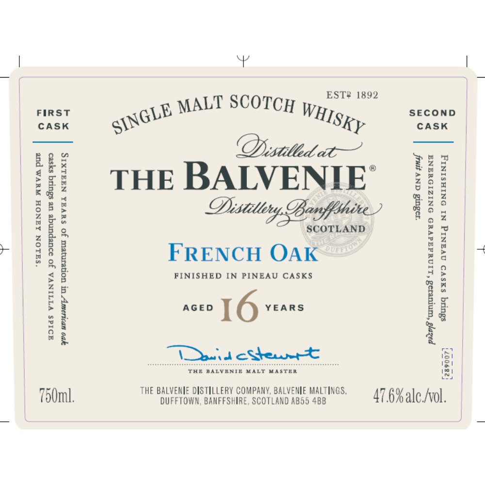 Buy The Balvenie 16 Year Old French Oak Online