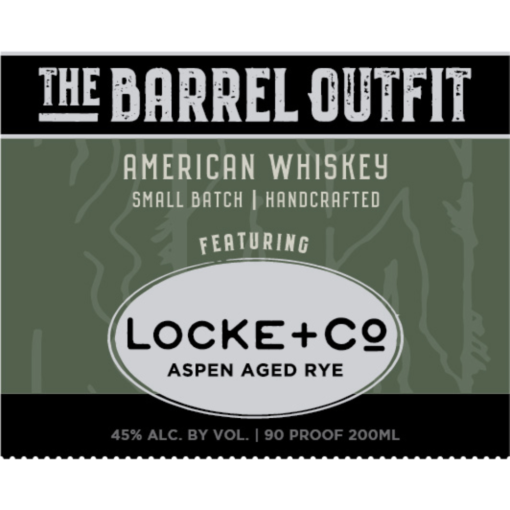 Buy The Barrel Outfit American Whiskey Locke & Co. Aspen Rye Online