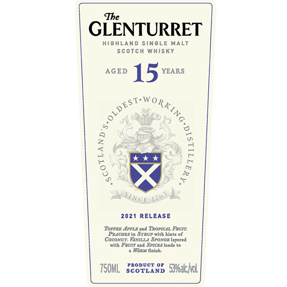 Buy The Glenturret 15 Year Old 2021 Release Online