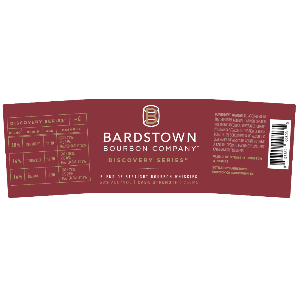 Buy Bardstown Bourbon Company Discovery Series #6 Online