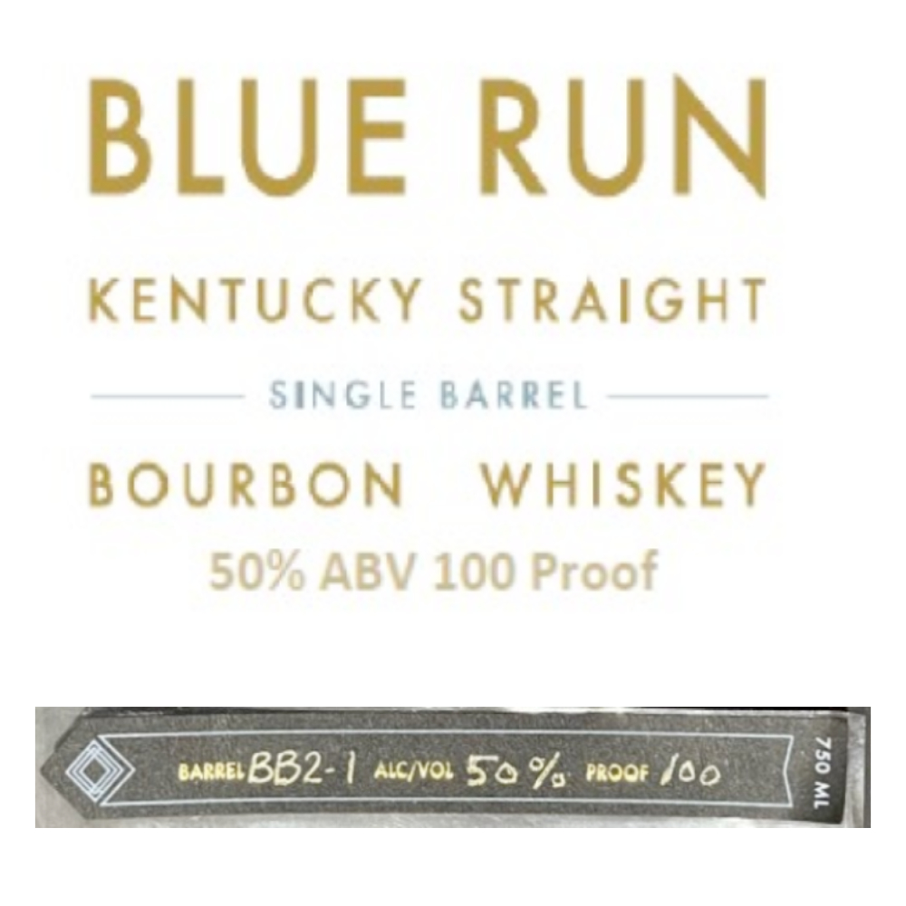 Buy Blue Run Single Barrel Bourbon Online