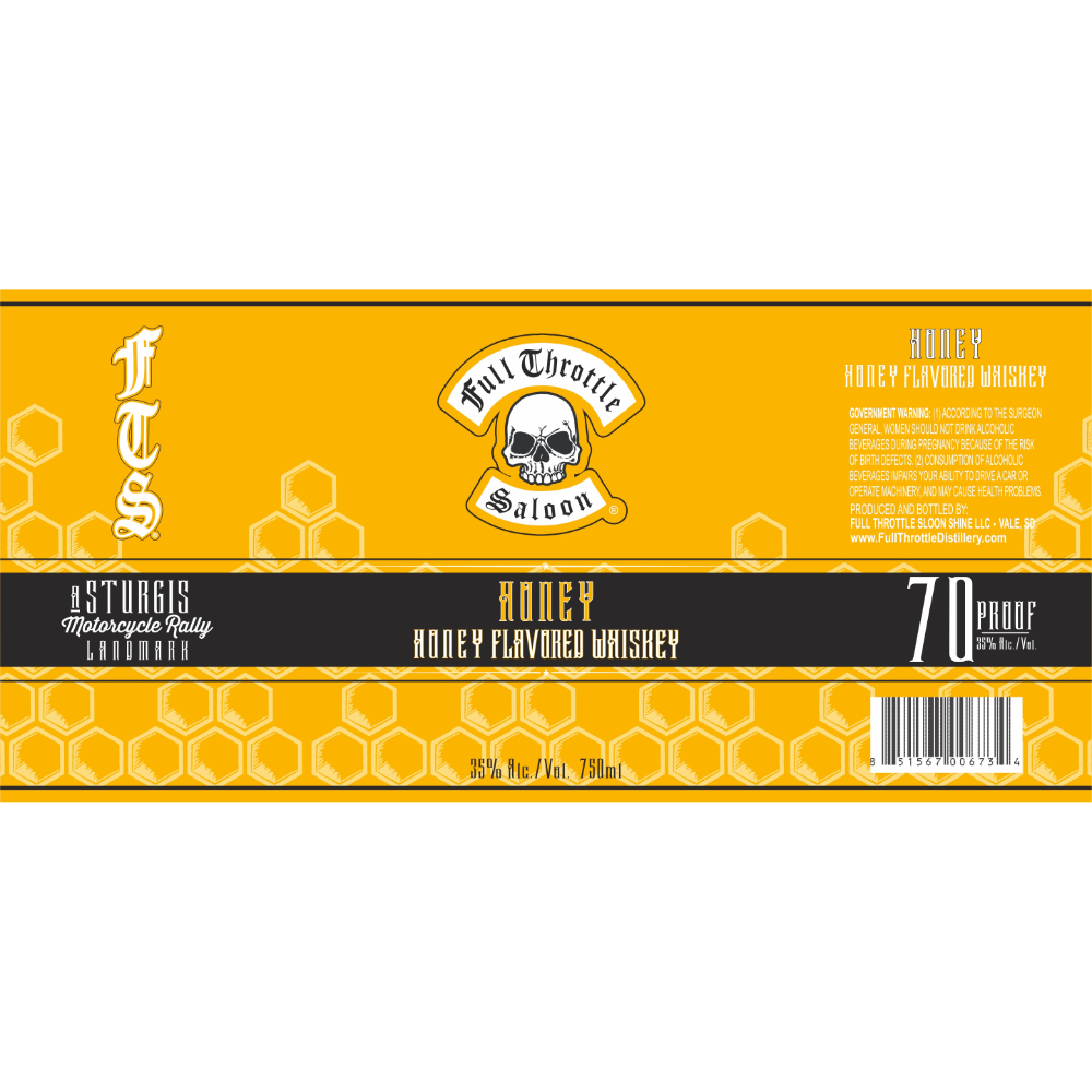 Buy Full Throttle Saloon Honey Flavored Whiskey Online