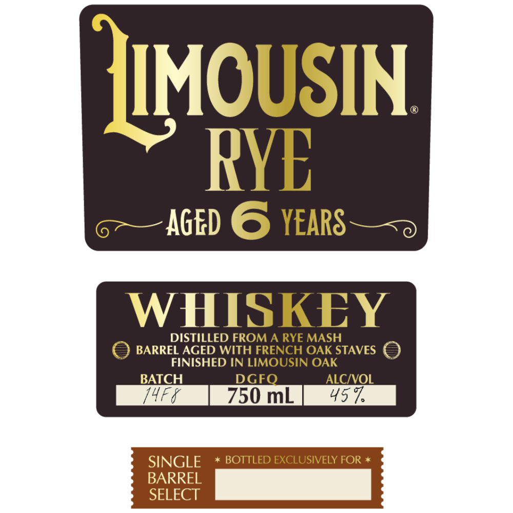 Buy Limousin Rye 6 Year Old Single Barrel Online