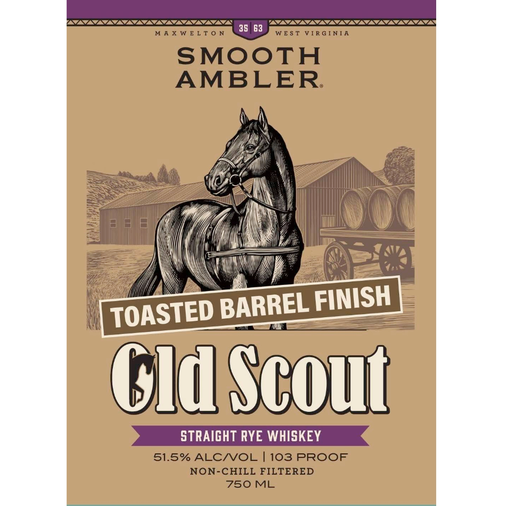 Buy Smooth Ambler Old Scout Toasted Barrel Finish Straight Rye Online