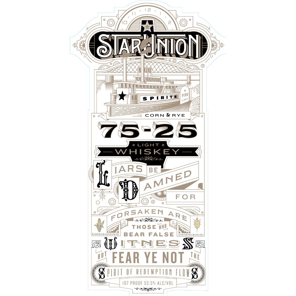 Buy Star Union Spirits Corn & Rye 75-25 Light Whiskey Online