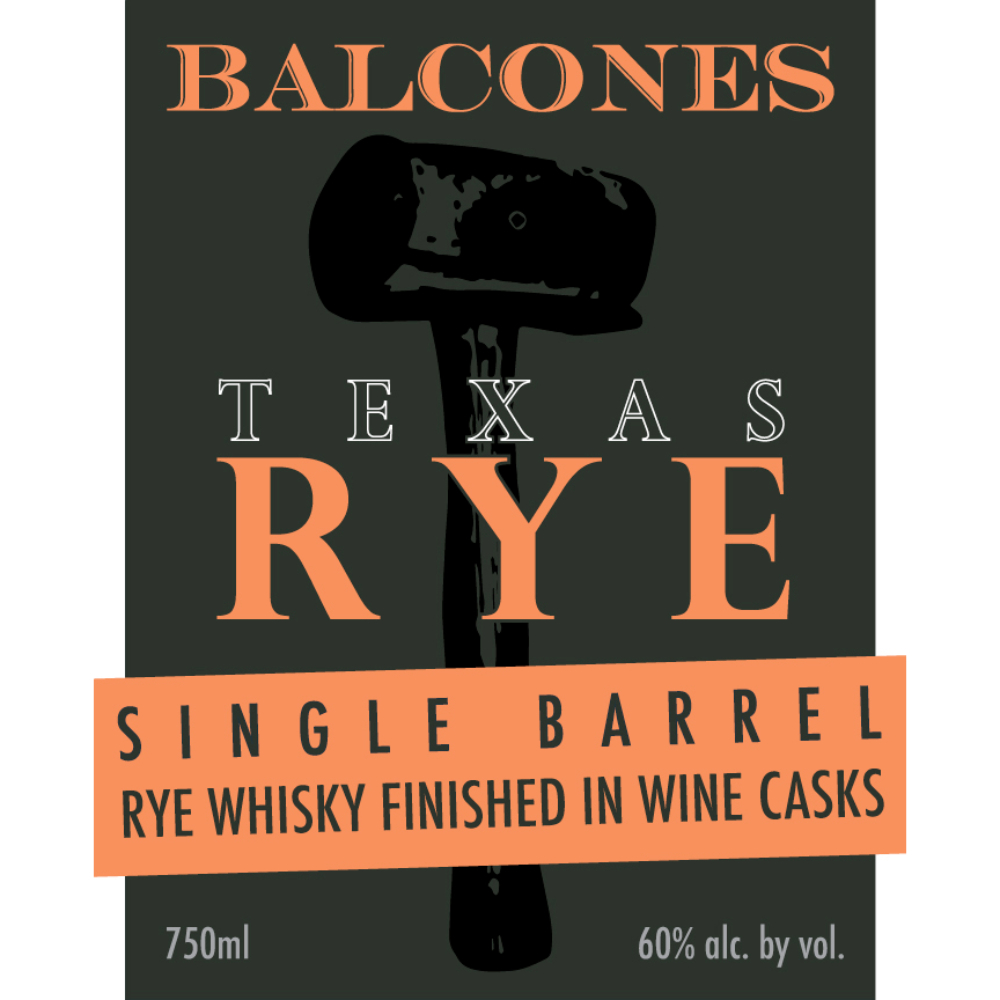 Buy Balcones Single Barrel Texas Rye Finished In Wine Casks Online