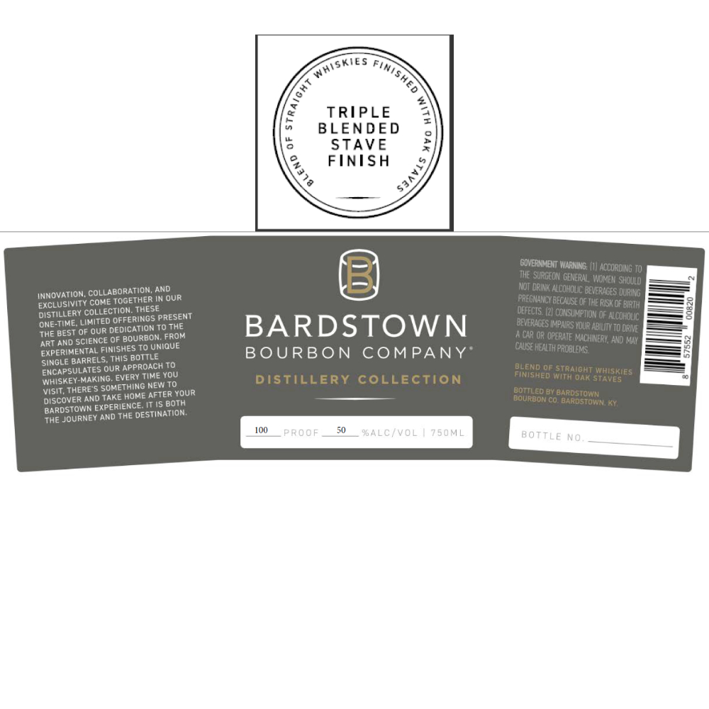 Buy Bardstown Bourbon Triple Blended Stave Finish Online
