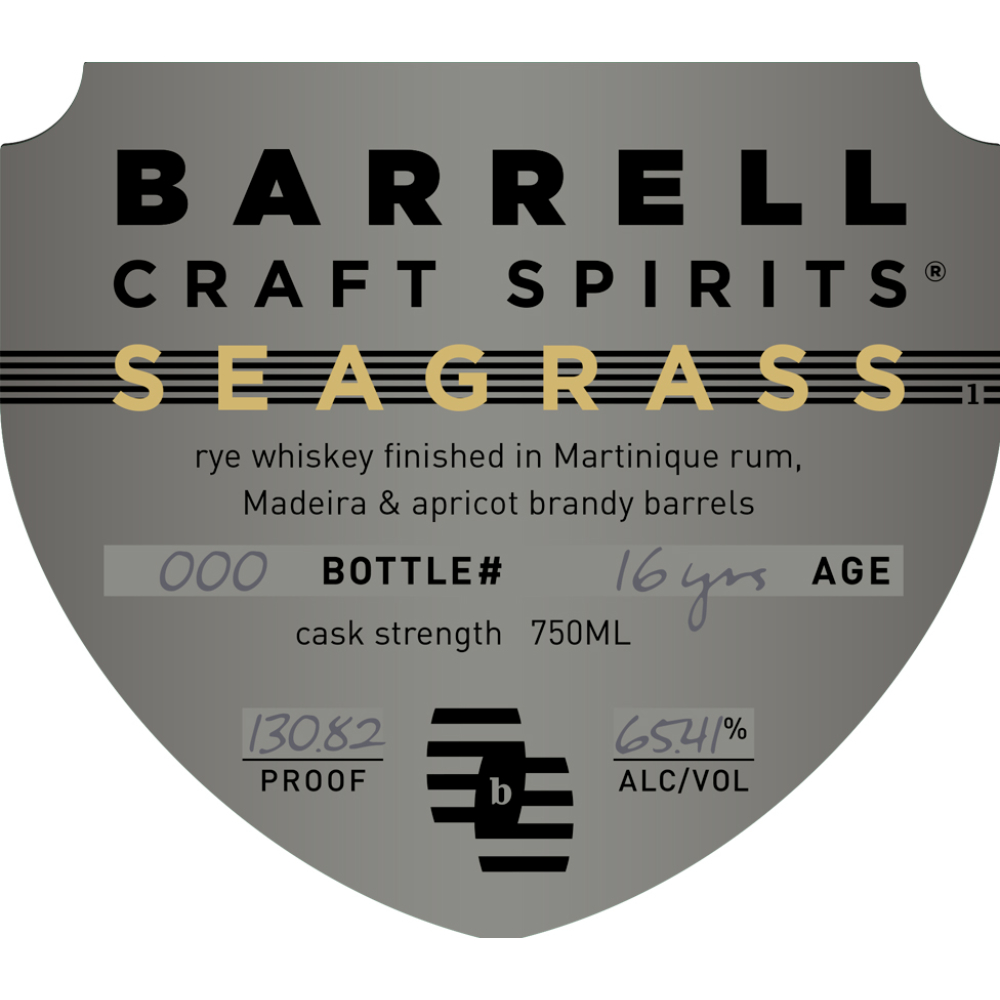 Buy Barrell Craft Spirits Seagrass 16 Year Old Rye Online